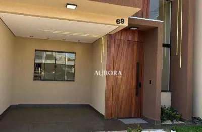 Casa com 3 dormitórios à venda, 82 m² por r$ 625.000,00 - judith - londrina/pr