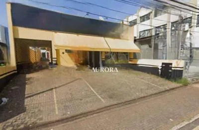 Excelente imóvel comercial, com terreno de 656m², area construida de 500m², localizado na rua benjamin constant , centro londrina