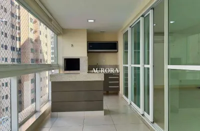 Apartamento com 3 dormitórios para alugar, 128 m² por r$ 5.900/mês - centro - londrina/pr