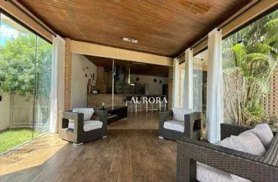 Casa com 4 dormitórios para alugar, 475 m² por r$ 13.850/mês -cond villagio do engenho cambé/pr