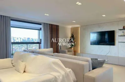 Apartamento com 3 suítes à venda, 212 m² por r$ 1.850.000 - jardim do lago - londrina/pr