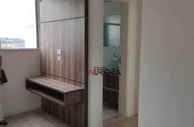 Apartamento com 2 dormitórios à venda, 46 m² por r$ 260.000,00 - gleba fazenda palhano - londrina/pr