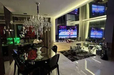 Apartamento no ed. liberty towers com 2 dormitórios à venda, 76 m² por r$ 700.000 - gleba fazenda palhano - londrina/pr