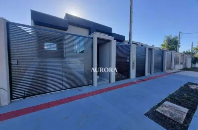 Casa com 3 dormitórios à venda, 115 m² por r$ 400.000 - columbia - londrina/pr - aceita minha casa minha vida