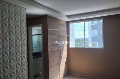 Apartamento com 2 dormitórios para alugar, 46 m² por r$ 2.120,00/mês - gleba fazenda palhano - londrina/pr