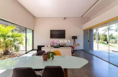 Sobrado com 4 dormitórios, 500 m² - venda por r$ 2.950.000,00 ou aluguel por r$ 15.500,00/mês - terras de canaã - londrina/pr