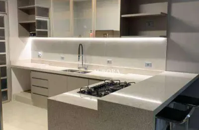 Casa com 3 dormitórios para alugar, 228 m² por r$ 5.900,00/mês - campo belo - londrina/pr