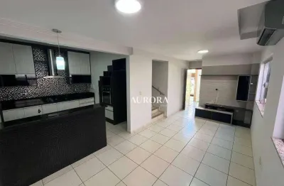 Casa condomínio villa hípica com 3 dormitórios à venda, 137 m² por r$ 690.000 - jardim jockey club - londrina/pr
