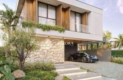 Sobrado com 4 dormitórios à venda, 243 m² por r$ 1.890.000,00 - abussafe - londrina/pr