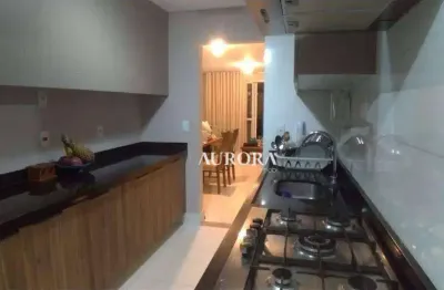 Apartamento com 3 dormitórios para alugar, 100 m² por r$ 5.900,00/mês - gleba fazenda palhano - londrina/pr