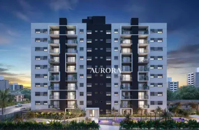 Apartamento com 3 dormitórios à venda, 69 m² - aurora - londrina/pr