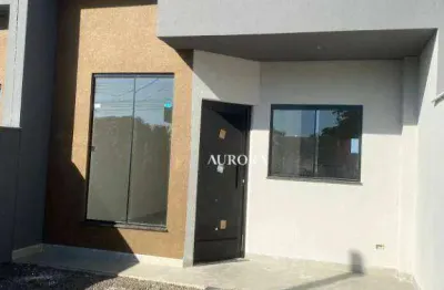 Casa nova à venda, 83 m² por r$ 430.000 - residencial abussafe - londrina/pr