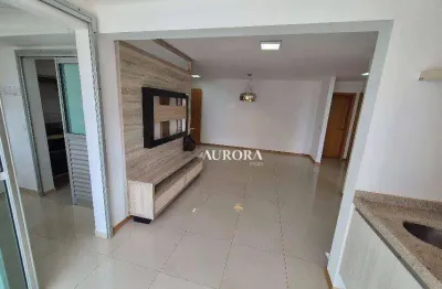 Apartamento com 3 dormitórios para alugar, 94 m² por r$ 5.200/mês - gleba fazenda palhano - londrina/pr
