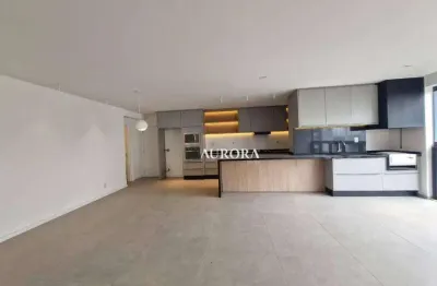 Apartamento com 2 dormitórios para alugar, 100 m² por r$ 7.700,00/mês - gleba palhano - londrina/pr