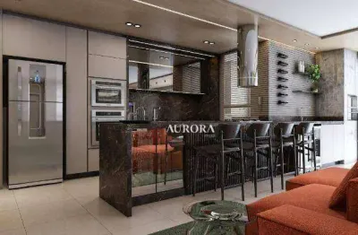 Apartamento com 2 dormitórios, 104 m² - venda por r$ 1.250.000 ou aluguel por r$ 7.500/mês - gleba palhano - londrina/pr