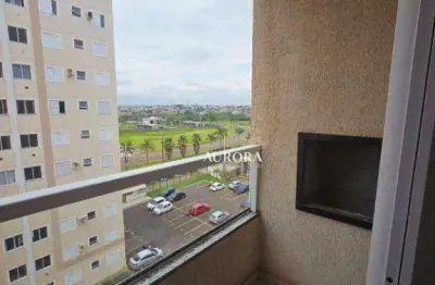 Apartamento no laguna málaga com 2 dormitórios à venda, 47 m² por r$ 275.000 - jardim morumbi - londrina/pr