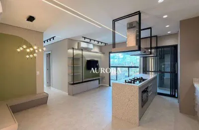 Ed. You 180 Apartamento com 3 dormitórios para alugar, 89 m² por R$ 5.800/mês - Gleba Palhano - Londrina/PR