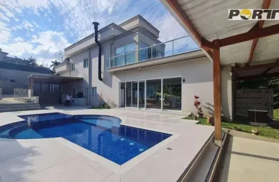 Casa com 5 suítes à venda, 500 m² por r$ 3.000.000 - condomínio represa bragança paulista - bragança paulista/sp