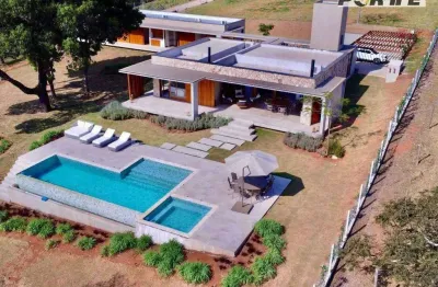 Casa com 5 suítes à venda, 500 m² por r$ 13.000.000 - recanto cachoeira - piracaia/sp