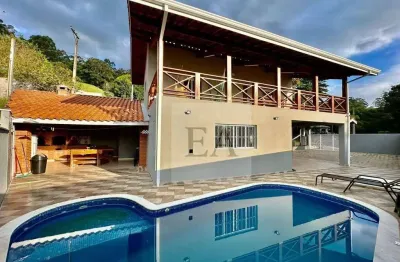 Chácara com 1 suíte para alugar, 320 m² por r$ 5.000/mês - serrinha - bragança paulista/sp