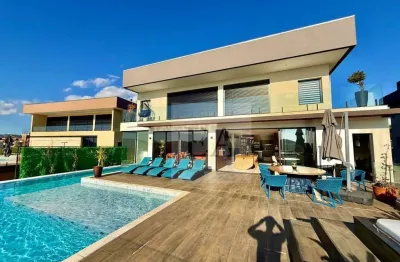 Casa com 10 suítes à venda, 1100 m² por r$ 17.000.000 - condomínio porto laranjeiras - piracaia/sp