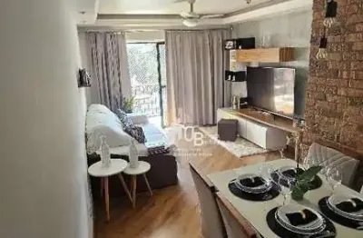 Maravilhoso apartamento de 3 quartos com 2 vagas em todos os santos