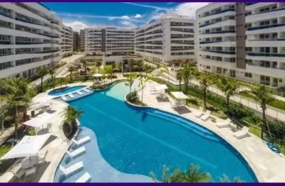 Maravilhoso apartamento de 3 quartos e 2 vagas no condomínio onda carioca