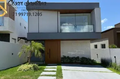 Casa em condomínio fechado com 4 quartos à venda no abrantes, camaçari , 280 m2 por r$ 1.430.000