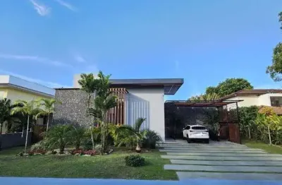 Casa em condomínio fechado com 3 quartos à venda no abrantes, camaçari , 270 m2 por r$ 3.350.000