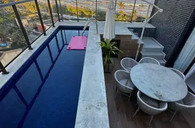 Cobertura espetacular nascente 3/4 para venda em jaguaribe