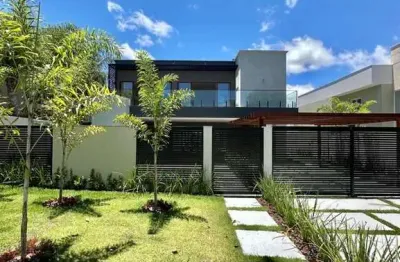 Casa em condomínio fechado com 5 quartos à venda no alphaville (abrantes), camaçari , 580 m2 por r$ 2.950.000