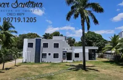 Casa em condomínio fechado com 4 quartos à venda no portão, lauro de freitas , 2900 m2 por r$ 2.200.000
