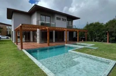 Casa em condomínio fechado com 6 quartos à venda na praia do forte, mata de são joão  por r$ 4.300.000