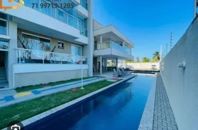 Apartamento cobertura finamente decorado á venda 2/4 (01 suíte) porteira fechada - ilha de santorini stella maris