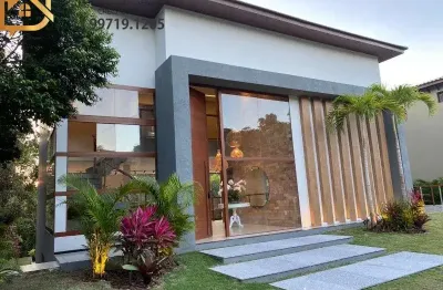 Casa alto luxo recém construída finamente decorada a venda 5/4 (03 suítes) área gourmet - praia do forte.ilha dos passaros. piscinas naturais.churrasq