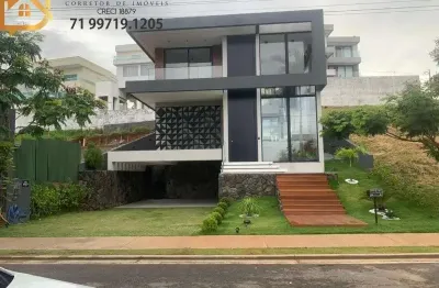 Casa em condomínio fechado com 4 quartos à venda no alphaville (abrantes), camaçari , 370 m2 por r$ 2.500.000