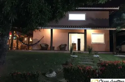 Casa em condomínio fechado com 4 quartos à venda no pitangueiras, lauro de freitas , 390 m2 por r$ 1.100.000
