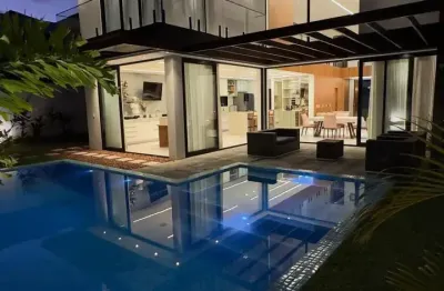 Casa no  alphaville ln1 nascente 4/4 suítes em abrantes