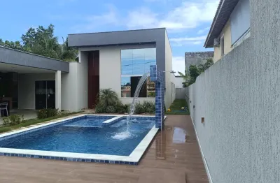 Casa alto padrão 5/4 (04 suítes) a venda - parque das árvores