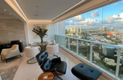 Incrível apartamento nascente 3/4 suítes no hemisphere 360