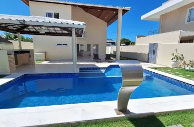 Excelente casa reformada 4/4 suítes no parque jacuipe acesso a praia