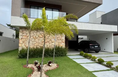 Casa no alphaville litoral norte 3 com energia solar