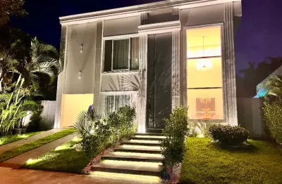 Casa moderna à venda ou locação – alphaville litoral norte 1
