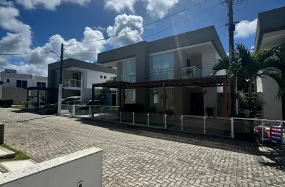 Casa em condomínio fechado com 4 quartos à venda na Rua Lagoa Clara, 1222, Alphaville (Abrantes), Camaçari