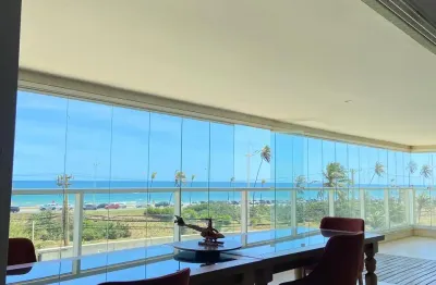 Apartamento mobiliado para locação 3/4 (03 suítes + dependência) - premier jaguaribe