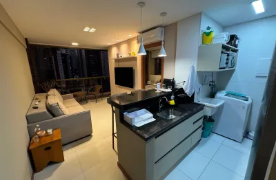 Excelente apartamento nascente 1/4 mobiliado para venda na graça