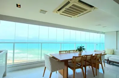 Lindo cobertura com vista a praia espetacular, 4 quartos sendo 3 suites.