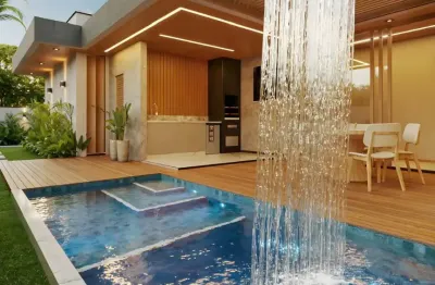 Casa em condomínio fechado com 4 quartos à venda na Avenida Alphaville, sn, Abrantes, Camaçari, 200 m2 por R$ 2.400.000