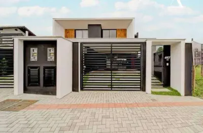 Casa com 3 suítes à venda, 185 m² por r$ 1.300.000 - saguaçu - joinville/sc