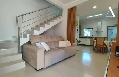Sobrado geminado em condomínio fechado com 3 dormitórios à venda, 119 m² por r$ 680.000,00 - bom retiro - joinville/sc